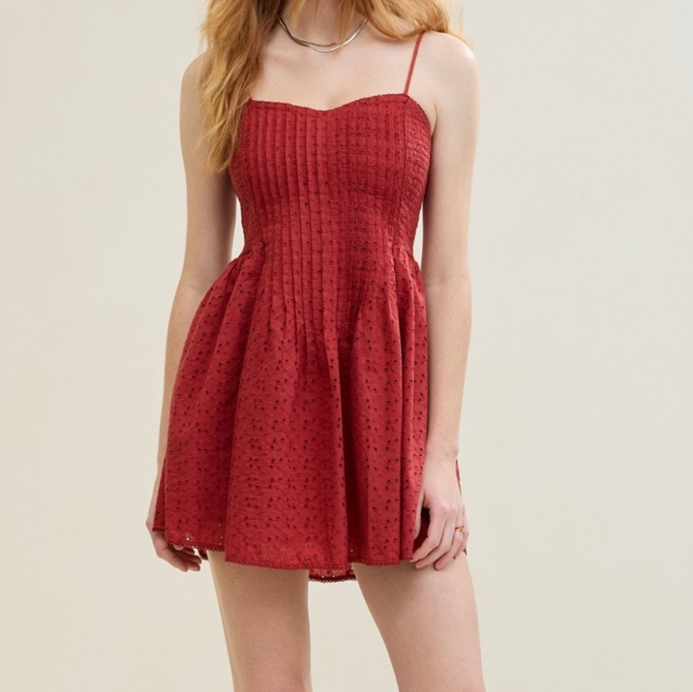 Aerie Eyelet Dress